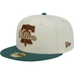 Men's - New Era Phillies Camp SP Cap - White/Green