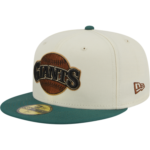 

New Era Mens San Francisco Giants New Era Giants Camp SP Cap - Mens Green/White Size 7