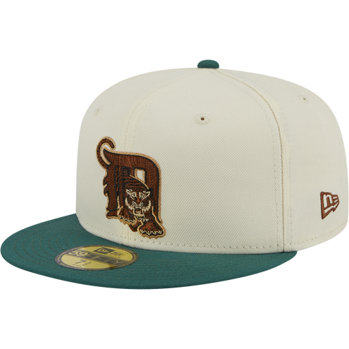 New Era Detroit Tigers  Tigers 5950 Camp 16753 Cap In Tan/multi