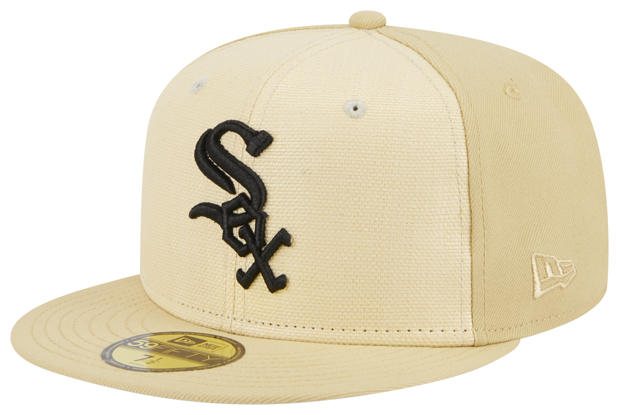 New Era White Sox Raffia Cap