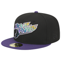 Tampa Bay Rays Fanatics Branded Cooperstown Core Flex Hat - Black