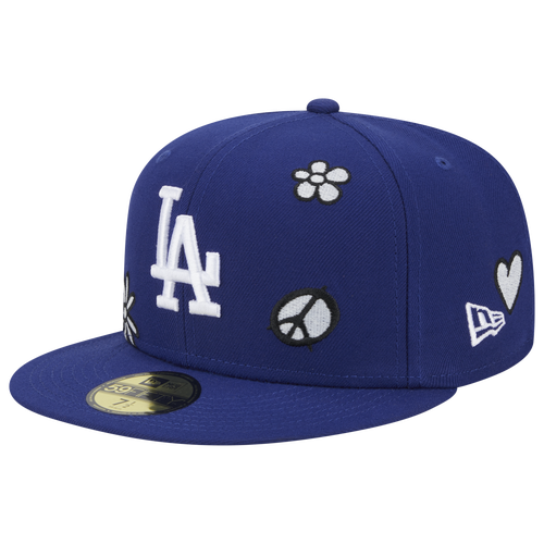

New Era Mens Los Angeles Dodgers New Era Dodgers Sunlight Pop Cap - Mens Blue/White Size 7