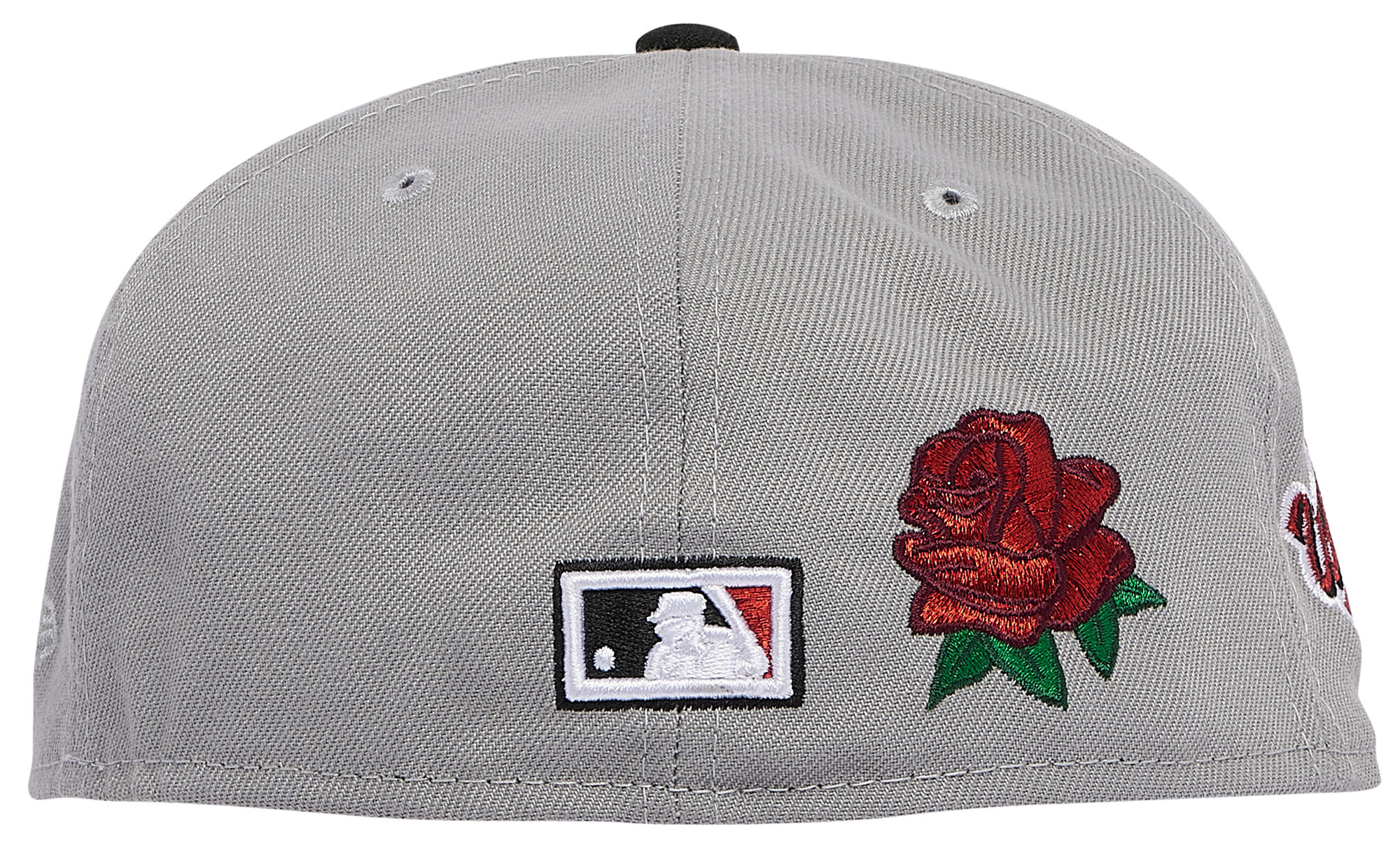 New Era Braves 2T Roses Side Patch Fitted Cap