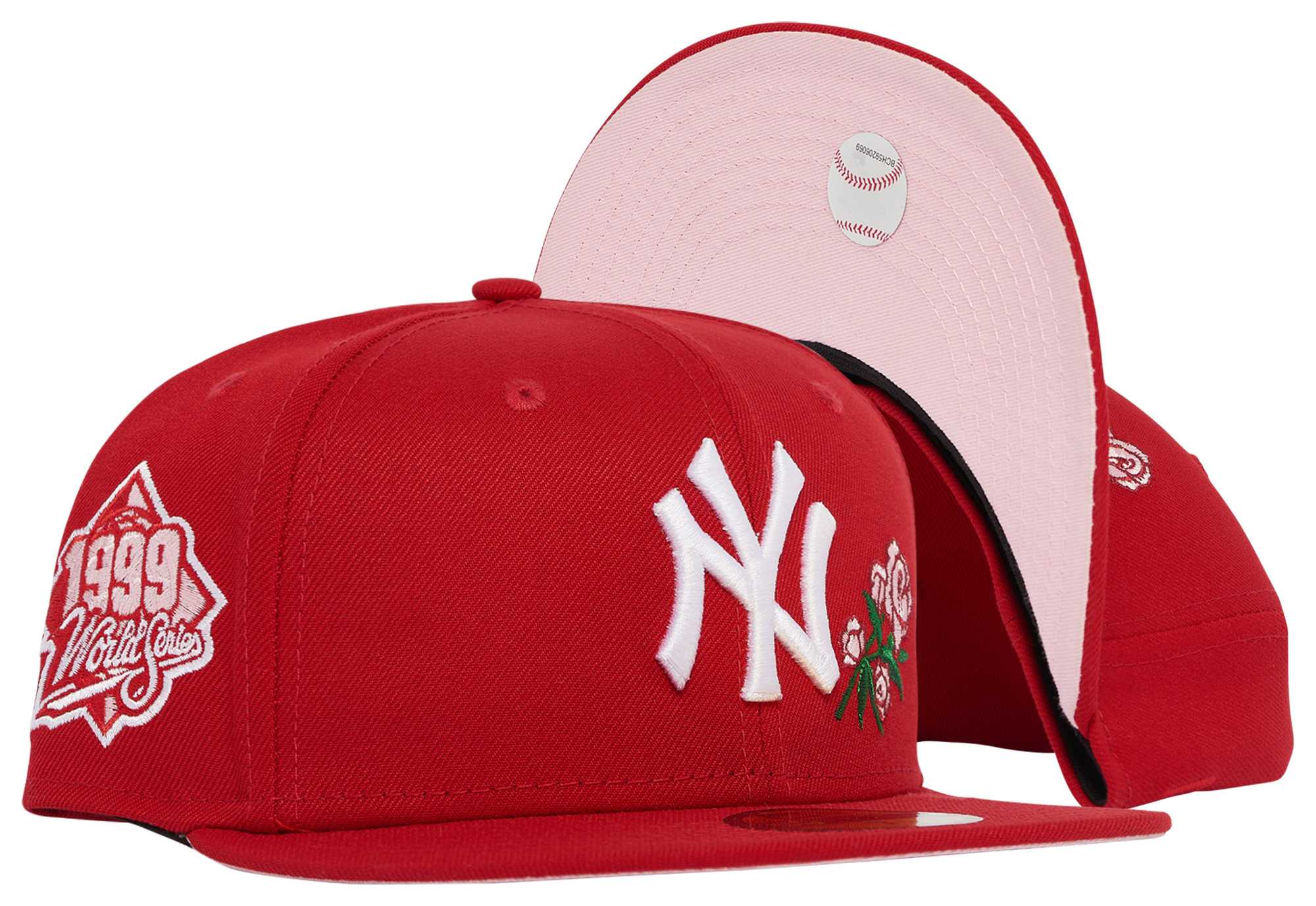New Era Yankees 2T Roses Side Patch Fitted Cap