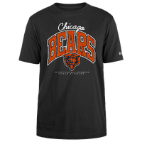 Fanatics Men's Heather Gray, Navy Chicago Bears 2-Tone Cuffed Knit