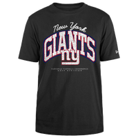 New Era Women's New York Giants Color Block Grey T-Shirt