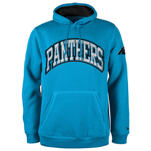 

New Era Mens New Era Panthers Chenille Hoodie - Mens Blue/Blue Size XL