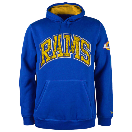 

New Era Mens New Era Rams Chenille Hoodie - Mens Blue/Blue Size XXL