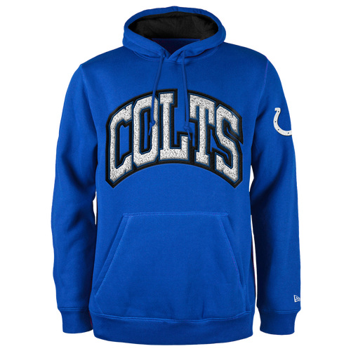 New Era Mens  Colts Chenille Hoodie In Blue/blue
