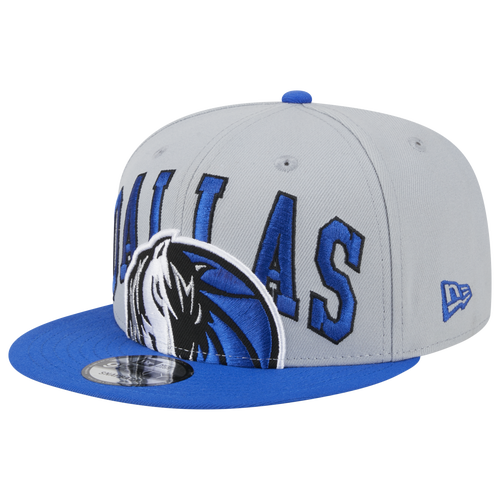 

New Era Mens Dallas Mavericks New Era Mavericks Tip-Off Snapback - Mens Gray/Blue Size One Size