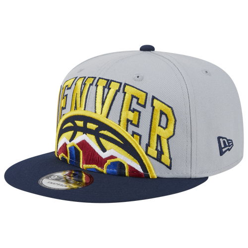 

New Era Mens Denver Nuggets New Era Nuggets Tip-Off Snapback - Mens Gray/Navy Size One Size