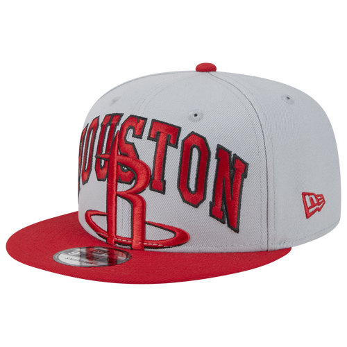 

New Era Mens New Era Rockets Tip-Off Snapback - Mens Gray/Red Size One Size