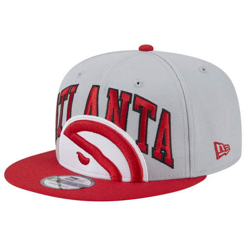 

New Era Mens New Era Hawks Tip-Off Snapback - Mens Red/Gray Size One Size