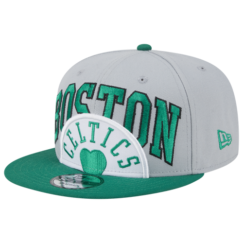 

New Era Mens Boston Celtics New Era Celtics Tip-Off Snapback - Mens Gray/Green Size One Size