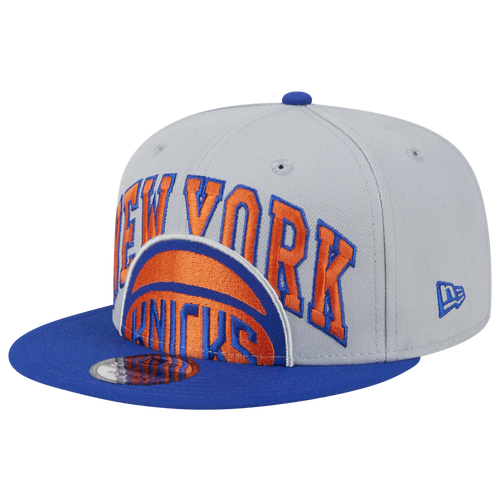 

New Era Mens New York Knicks New Era Knicks Tip-Off Snapback - Mens Gray/Blue Size One Size