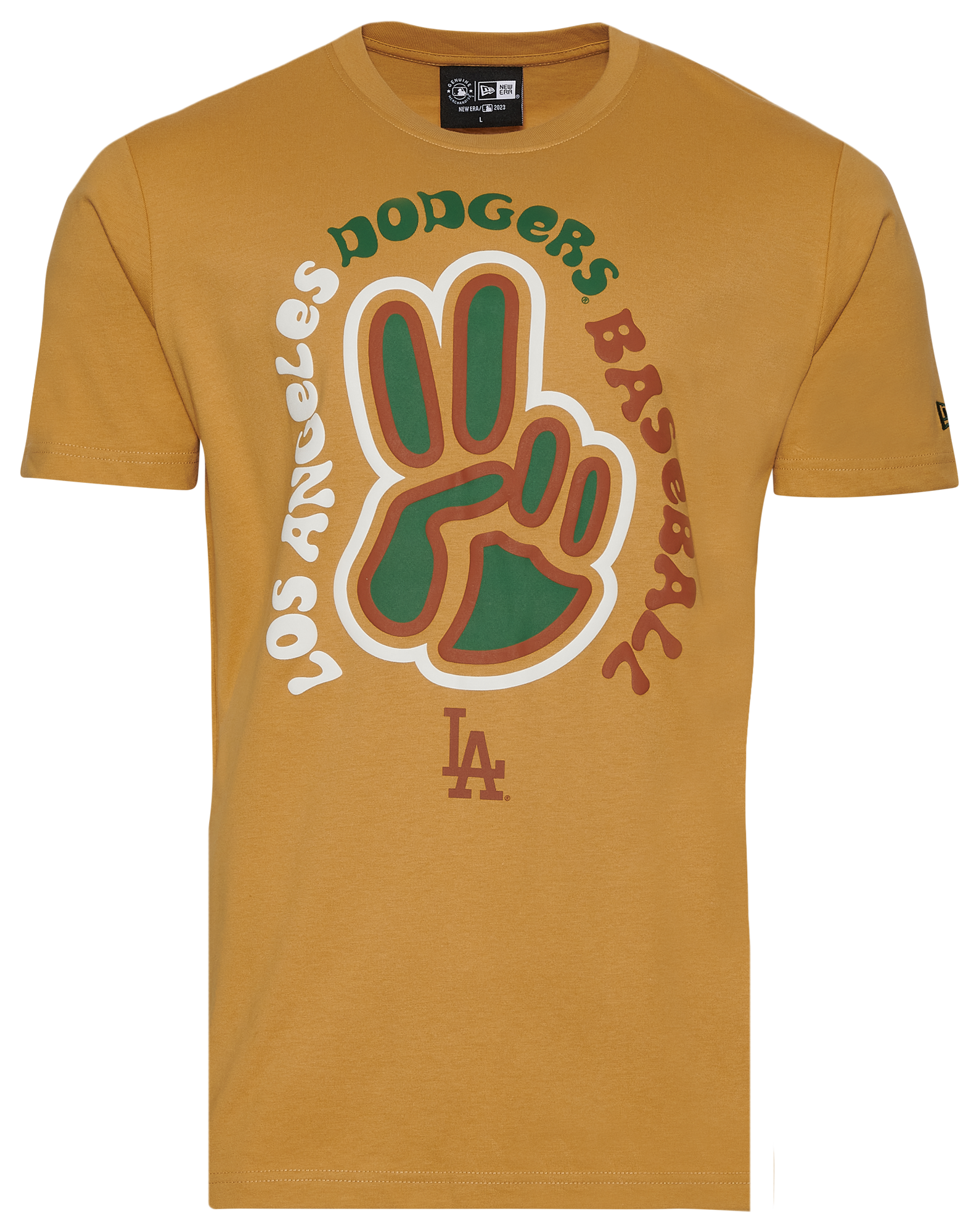 New Era Dodgers Camp T-Shirt