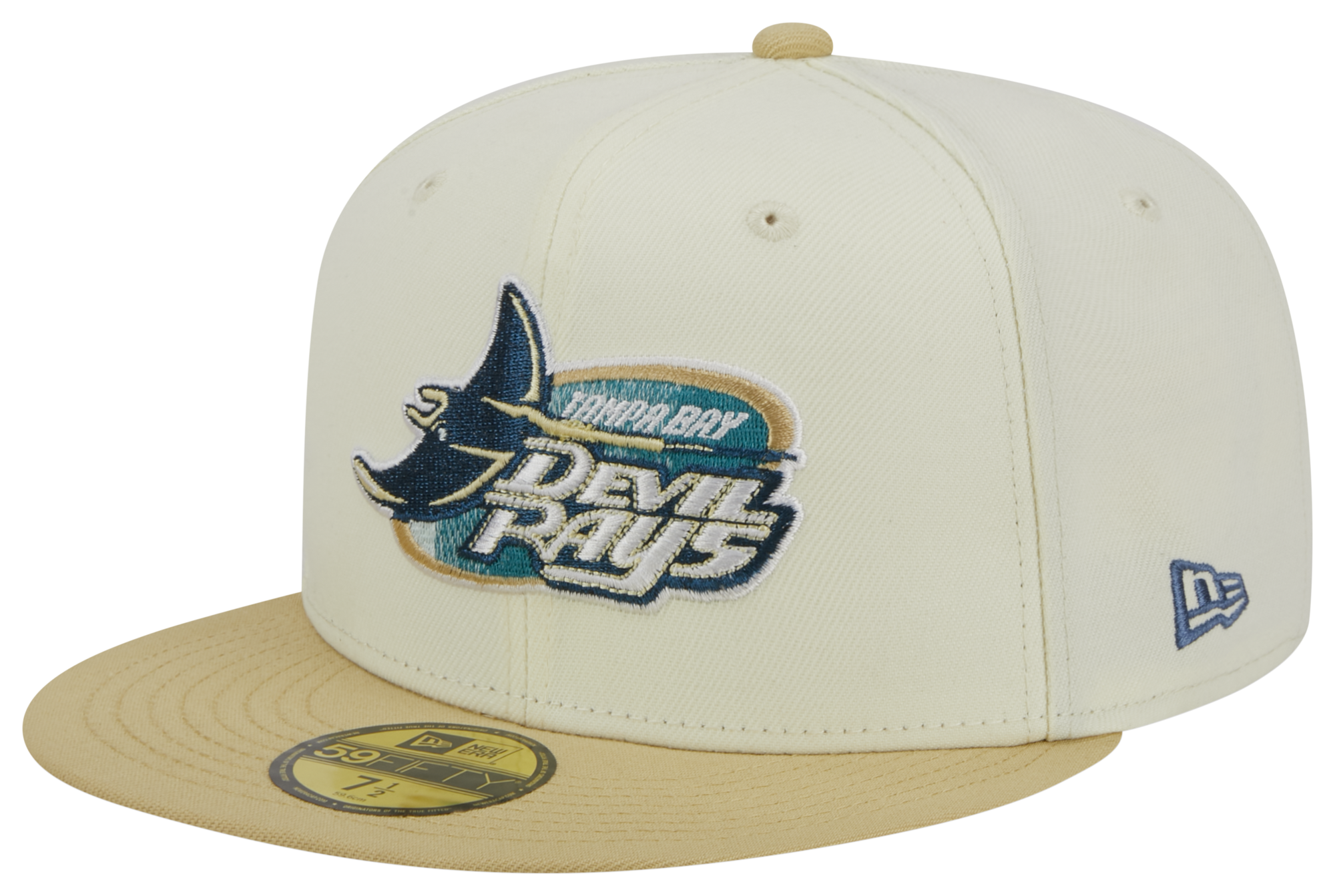 New Era Rays Two Tone City Icon Fitted Cap