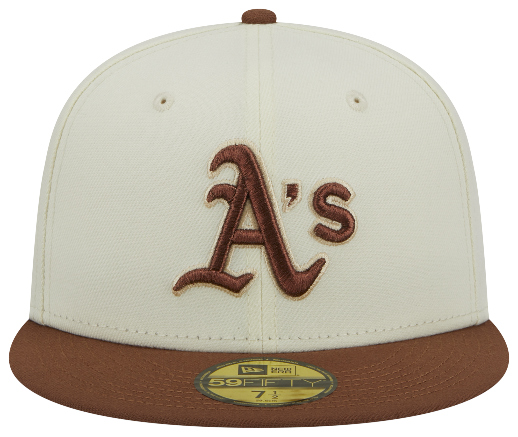New Era A's Two Tone City Icon Fitted Cap