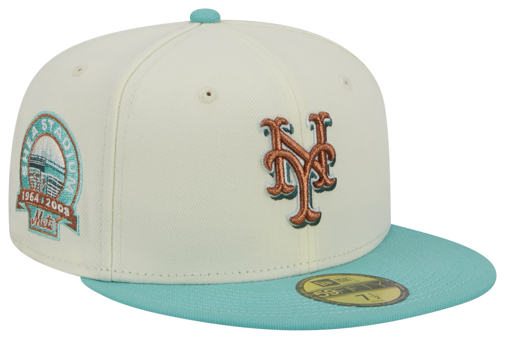 New Era Mets Two Tone City Icon Fitted Cap