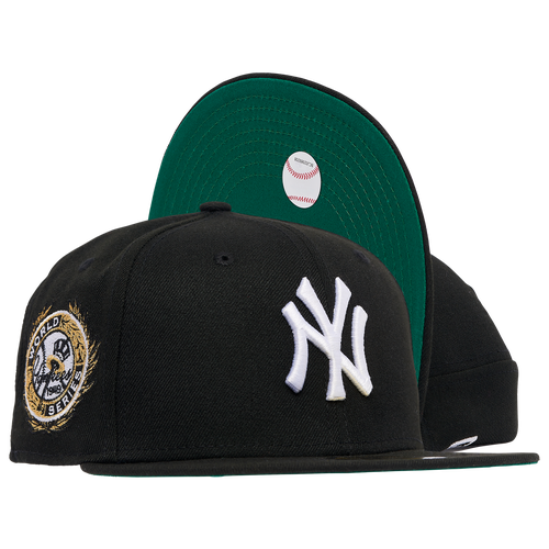 

New Era Mens New York Yankees New Era Yankees Laurel SP Fitted Cap - Mens Black/White Size 7