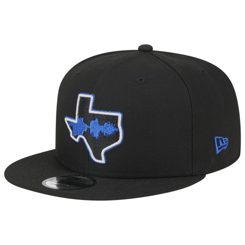 

New Era Mens Dallas Mavericks New Era Mavericks City Edition 23 Snapback Cap - Mens Black/Blue Size One Size