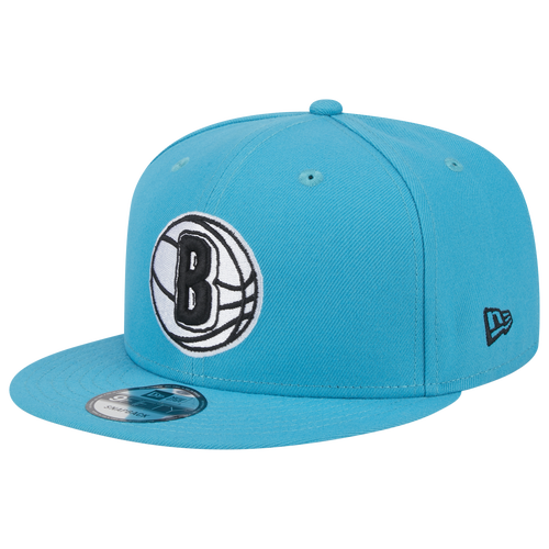 

New Era Mens Brooklyn Nets New Era Nets City Edition 23 Snapback Cap - Mens White/Teal Size One Size