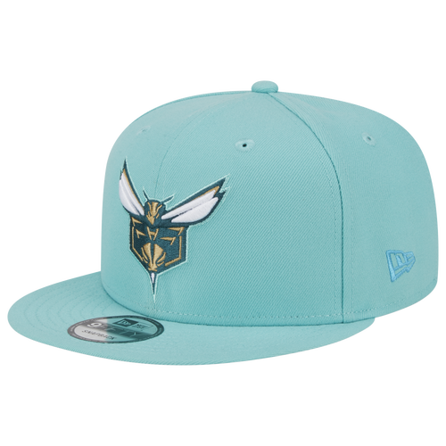 

New Era Mens Charlotte Hornets New Era Hornets City Edition 23 Snapback Cap - Mens Teal/Purple Size One Size