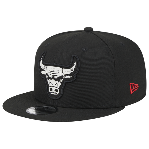 

New Era Mens Chicago Bulls New Era Bulls City Edition 23 Snapback Cap - Mens Black/White Size One Size
