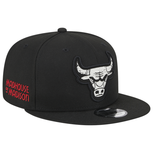 New Era Men s Black Chicago Bulls 2023 24 City Edition Alternate 9FIFTY Snapback Adjustable Hat