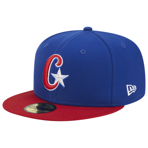 

New Era Mens New Era Cuba World Baseball Classic Fitted Hat - Mens Blue/White Size 7