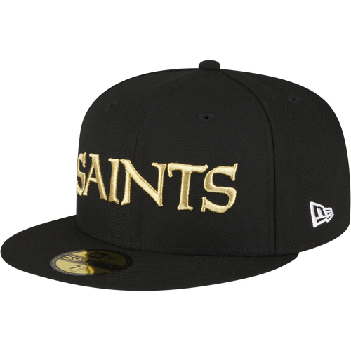 

New Era New Era Saints 5950 Fitted Cap - Adult Black Size 7