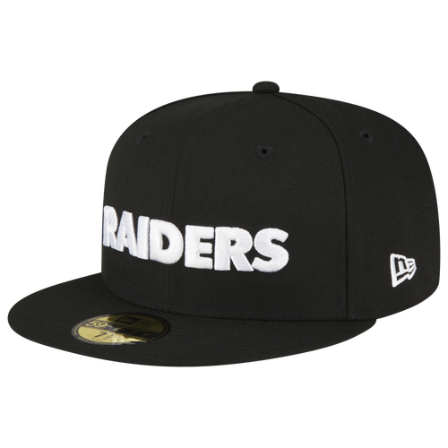 

New Era New Era Raiders 5950 Fitted Cap - Adult Black Size 7
