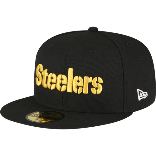 

New Era New Era Steelers 5950 Fitted Cap - Adult Black Size 7