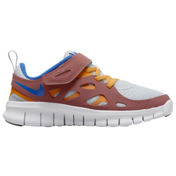 Boys' Preschool - Nike Free Run 2 - White/Multi