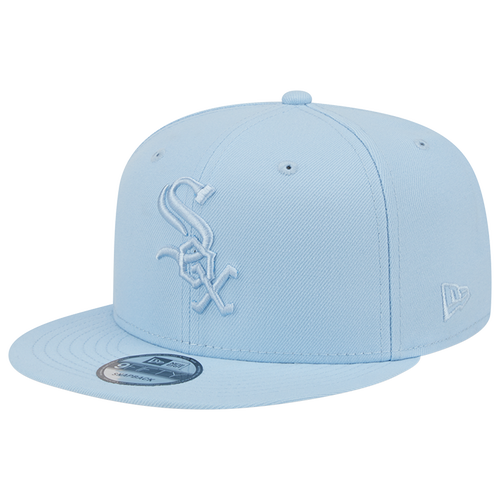 

New Era Mens Chicago White Sox New Era White Sox 9Fifty Glacier Tonal Snapback - Mens Carolina/Carolina Size One Size