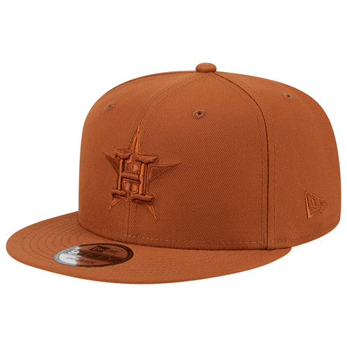 

New Era Mens Houston Astros New Era Astros 9Fifty Brown Tonal Snapback - Mens Brown/Brown Size One Size