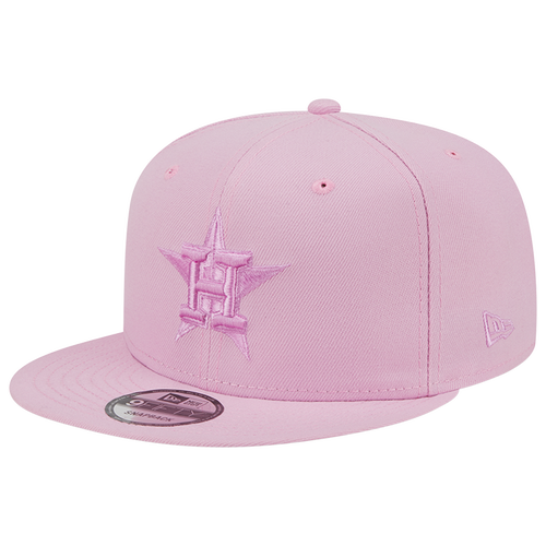 

New Era Mens Houston Astros New Era Astros 9Fifty Fresh Tonal Snapback - Mens Pink/Pink Size One Size