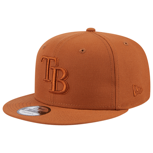 

New Era Mens Tampa Bay Rays New Era Rays 9Fifty Brown Tonal Snapback - Mens Brown/Brown Size One Size