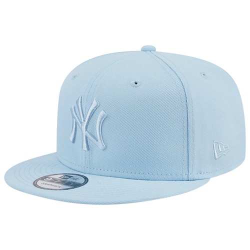 

New Era Mens New York Yankees New Era Yankees 9Fifty Glacier Tonal Snapback - Mens Carolina/Carolina Size One Size