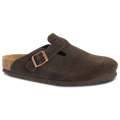Birkenstock Boston Soft Footbed Suede - Birkenstock Brown/Beige