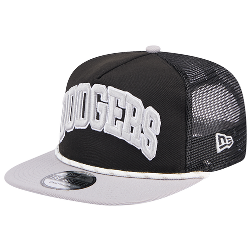 

New Era Mens Los Angeles Dodgers New Era Dodgers Golfer Throwback Snapback - Mens Black/Brown Size One Size