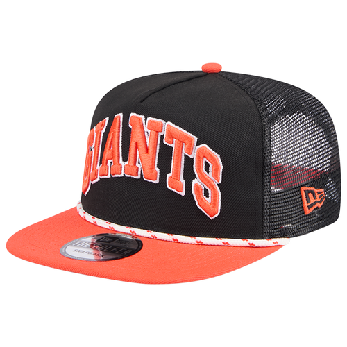 

New Era Mens San Francisco Giants New Era Giants Golfer Throwback Snapback - Mens Brown/Black Size One Size