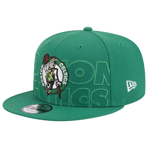 

New Era Mens Boston Celtics New Era Celtics Draft '23 Snapback - Mens White/Green Size One Size