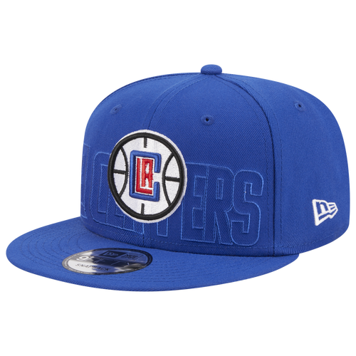 Shop New Era Mens Los Angeles Clippers  Clippers Draft '23 Snapback In Blue/white