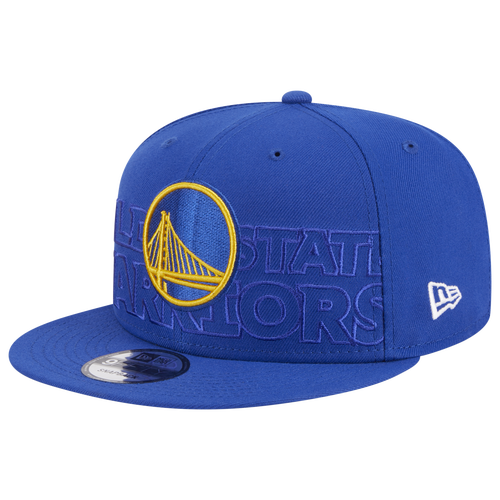 Shop New Era Mens Golden State Warriors  Warriors Draft '23 Snapback In Blue/white