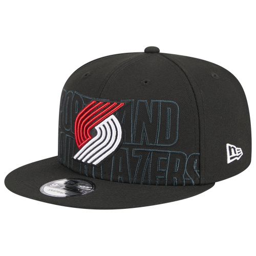 

New Era Mens New Era Blazers Draft 23 Snapback - Mens Black/Red Size One Size