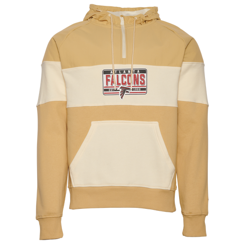 

New Era Mens Atlanta Falcons New Era Falcons Tag Pullover Hoodie - Mens Wheat Size L