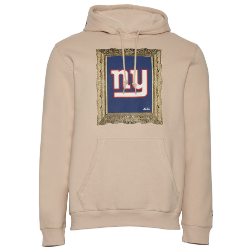 

New Era Mens New York Giants New Era Giants Art Pullover Hoodie - Mens Blue/Gold/Tan Size XL