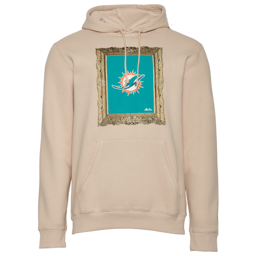 

New Era Mens Miami Dolphins New Era Dolphins Art Pullover Hoodie - Mens Teal/Gold/Tan Size L