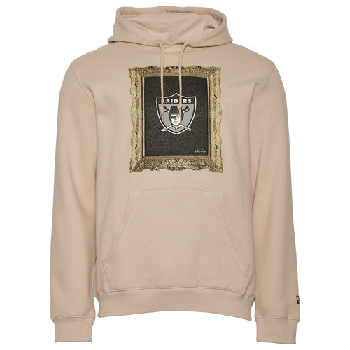 

New Era Mens New Era Raiders Art Pullover Hoodie - Mens Black/Gold/Tan Size M